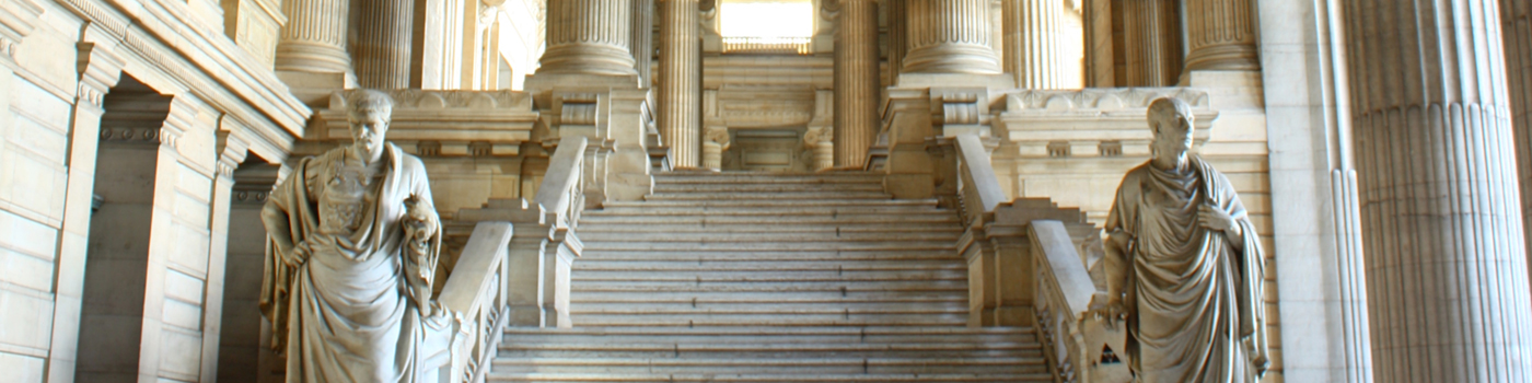 Palais de Justice - escalier